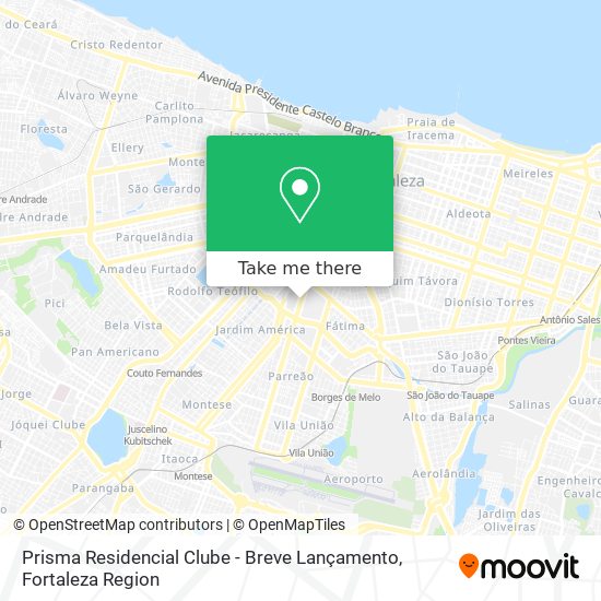 Prisma Residencial Clube - Breve Lançamento map