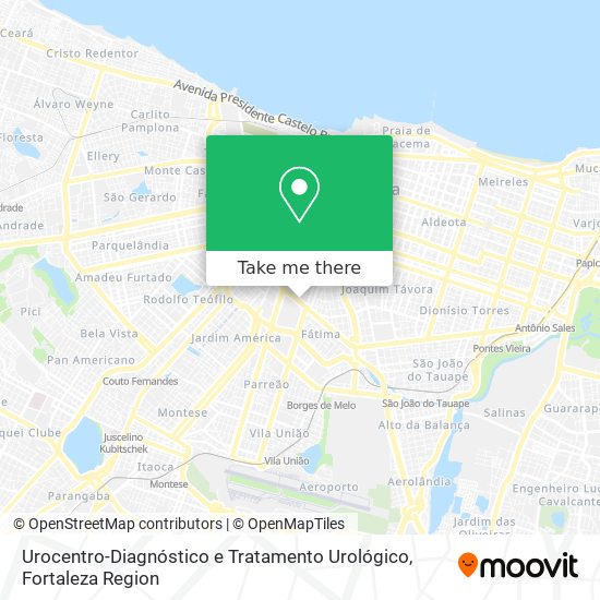 Urocentro-Diagnóstico e Tratamento Urológico map