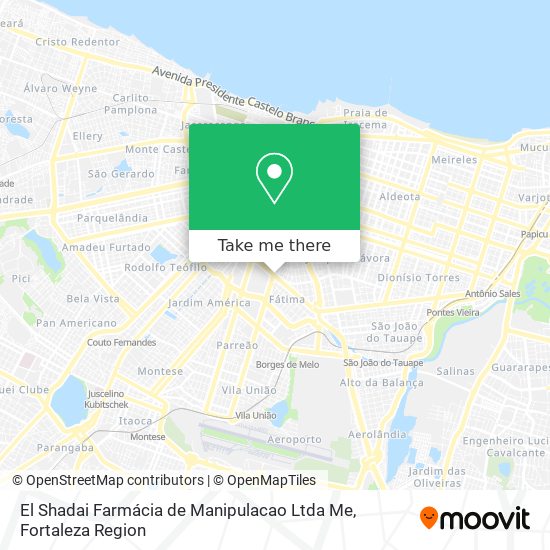 El Shadai Farmácia de Manipulacao Ltda Me map