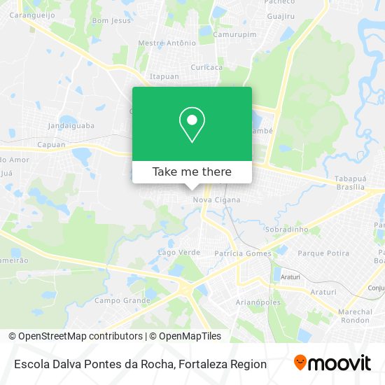 Escola Dalva Pontes da Rocha map