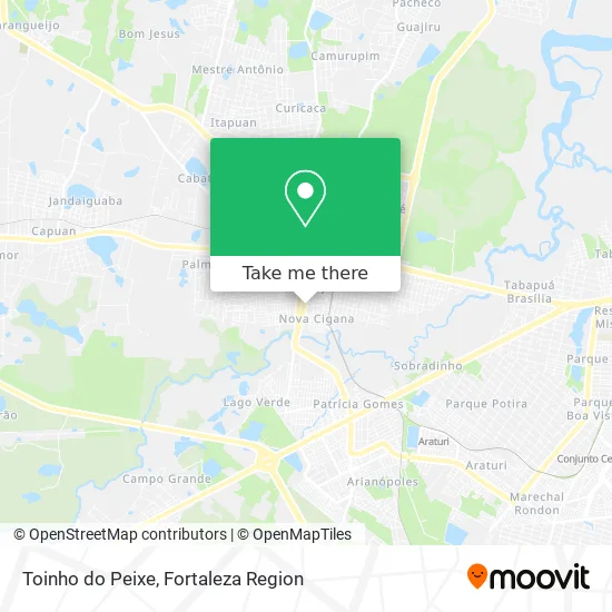 Toinho do Peixe map