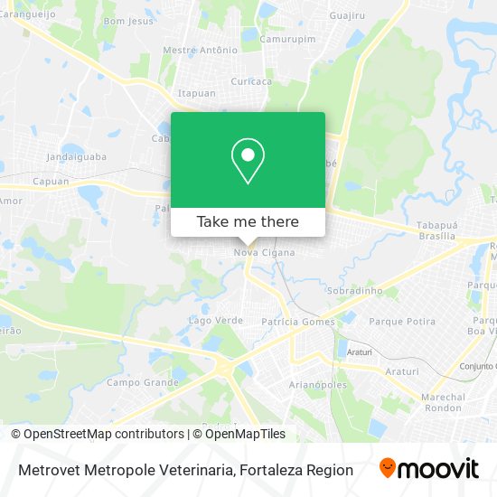 Metrovet Metropole Veterinaria map