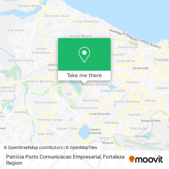 Mapa Patricia Porto Comunicacao Empresarial