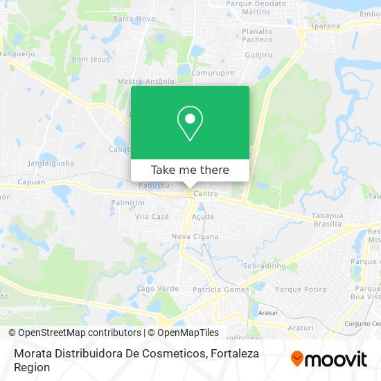 Morata Distribuidora De Cosmeticos map