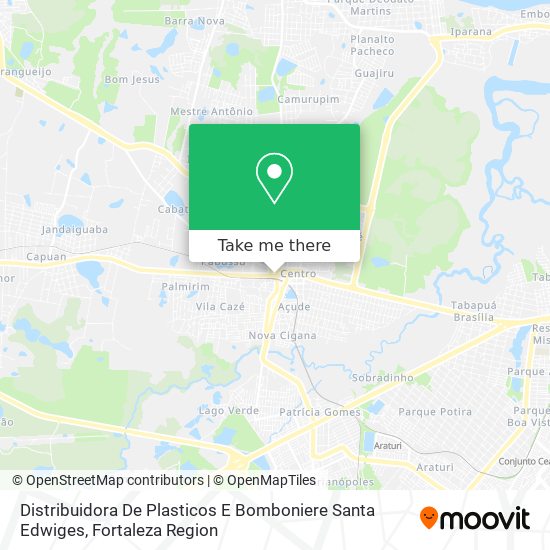 Distribuidora De Plasticos E Bomboniere Santa Edwiges map