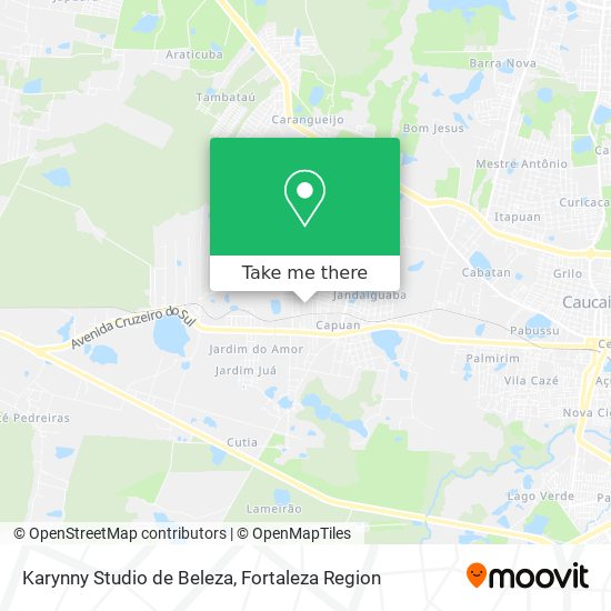 Karynny Studio de Beleza map
