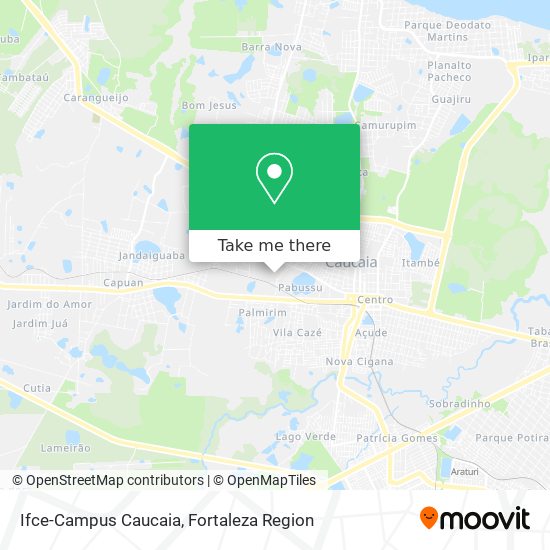 Ifce-Campus Caucaia map
