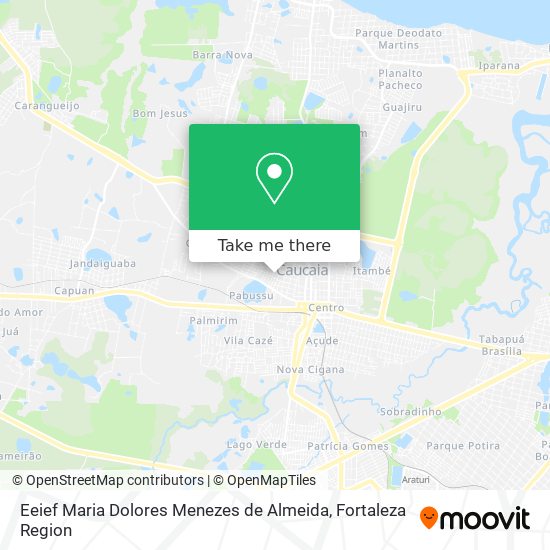 Eeief Maria Dolores Menezes de Almeida map