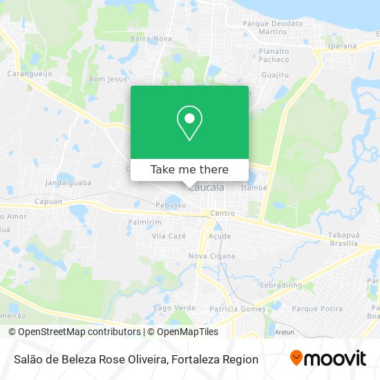 Salão de Beleza Rose Oliveira map
