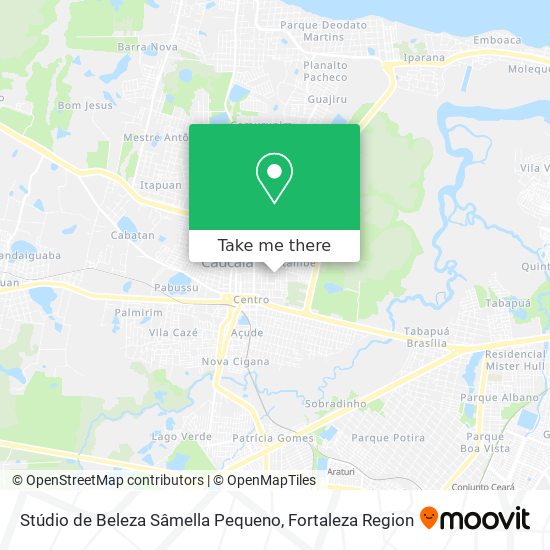 Stúdio de Beleza Sâmella Pequeno map