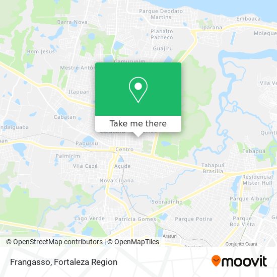 Frangasso map