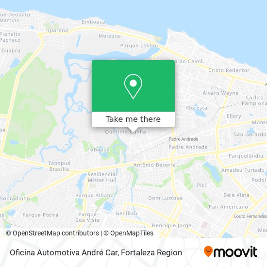 Oficina Automotiva André Car map