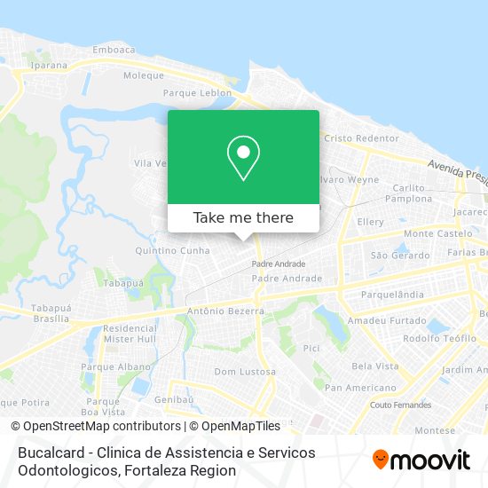 Bucalcard - Clinica de Assistencia e Servicos Odontologicos map