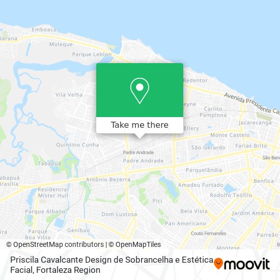 Priscila Cavalcante Design de Sobrancelha e Estética Facial map