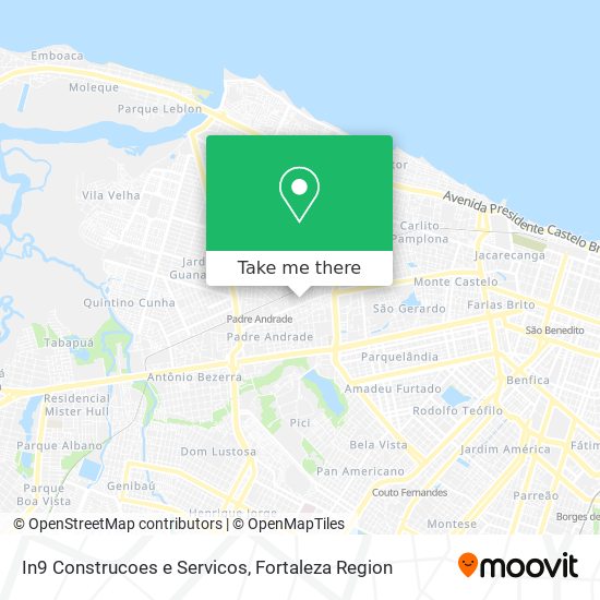 In9 Construcoes e Servicos map