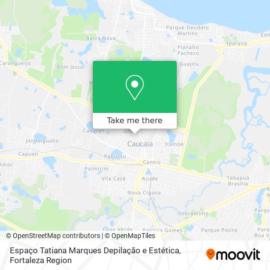 Espaço Tatiana Marques Depilação e Estética map