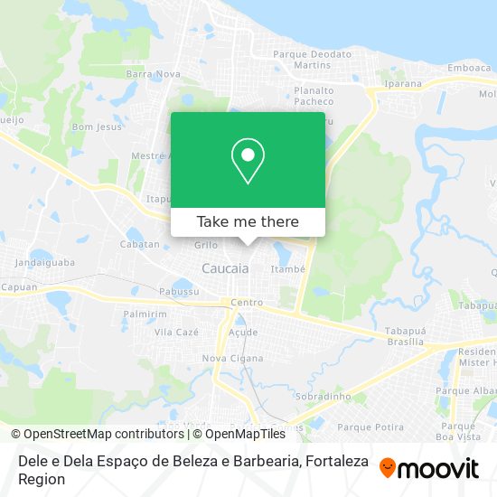 Dele e Dela Espaço de Beleza e Barbearia map