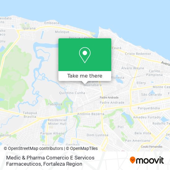 Medic & Pharma Comercio E Servicos Farmaceuticos map