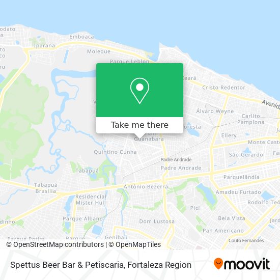 Spettus Beer Bar & Petiscaria map