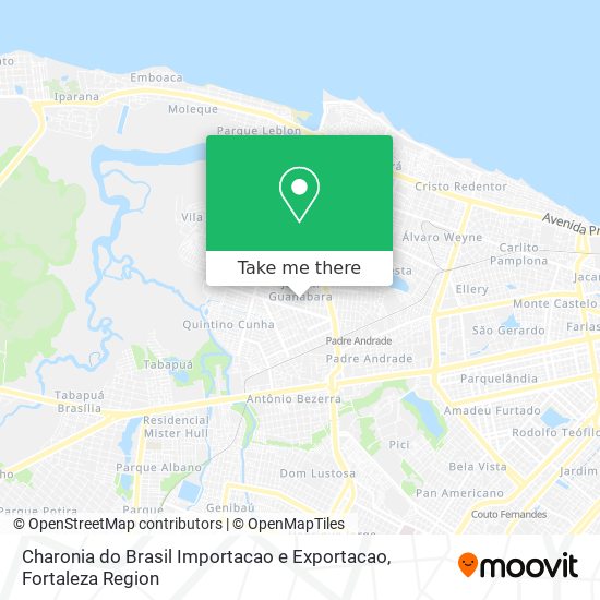 Charonia do Brasil Importacao e Exportacao map