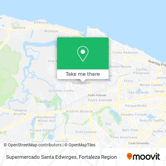 Supermercado Santa Edwirges map