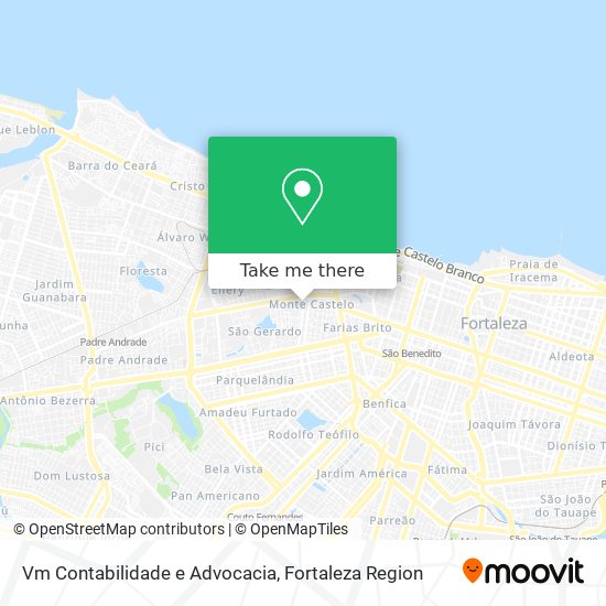 Vm Contabilidade e Advocacia map