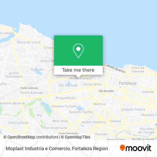 Moplast Industria e Comercio map