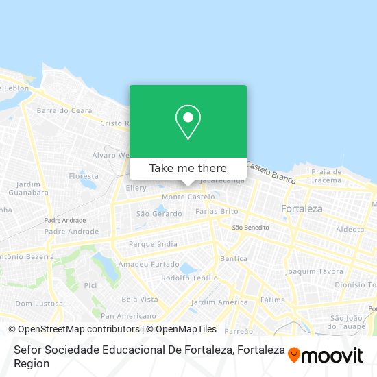 Sefor Sociedade Educacional De Fortaleza map
