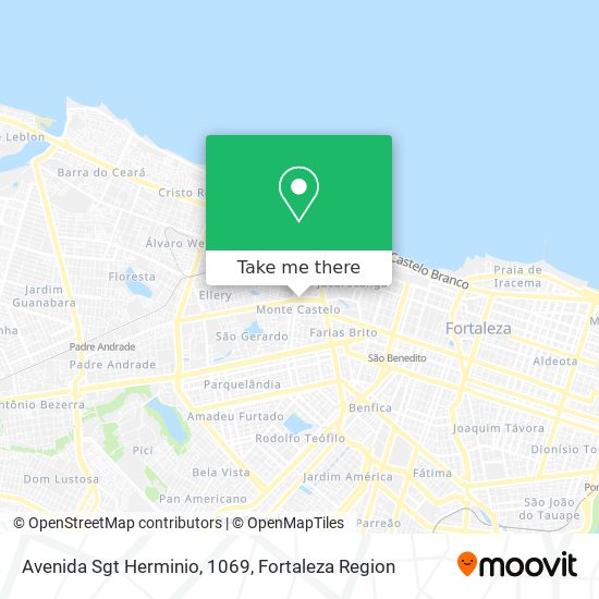 Mapa Avenida Sgt Herminio, 1069