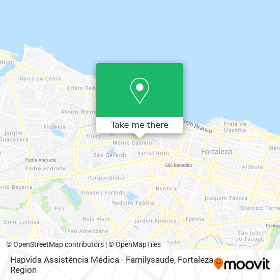 Hapvida Assistência Médica - Familysaude map
