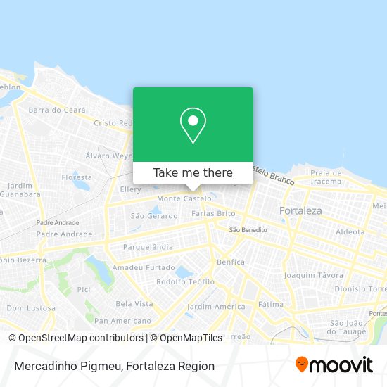 Mercadinho Pigmeu map