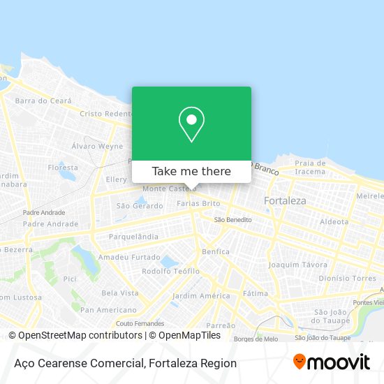 Mapa Aço Cearense Comercial