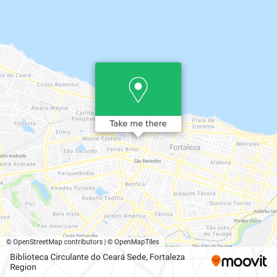 Biblioteca Circulante do Ceará Sede map