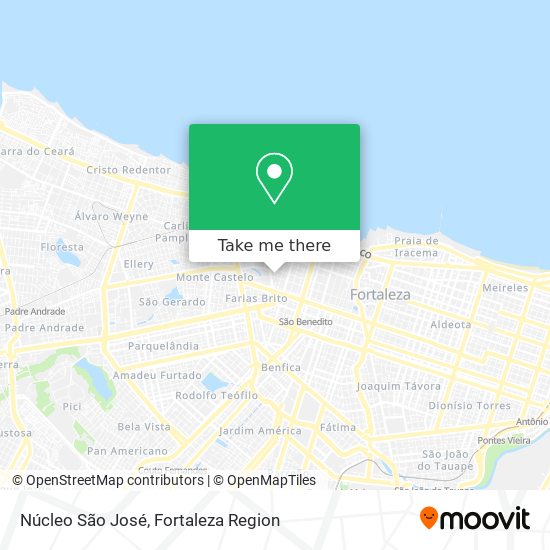 Núcleo São José map