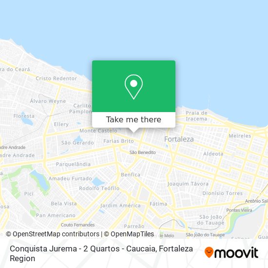 Conquista Jurema - 2 Quartos - Caucaia map
