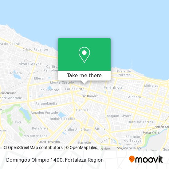 Domingos Olimpio,1400 map