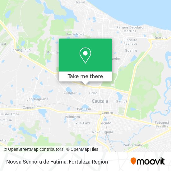 Nossa Senhora de Fatima map