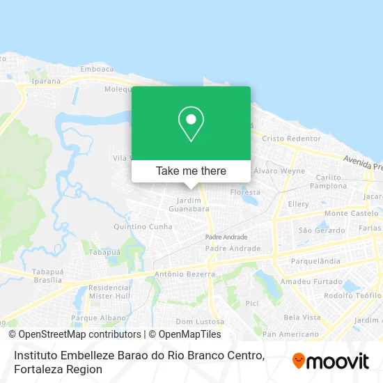 Instituto Embelleze Barao do Rio Branco Centro map