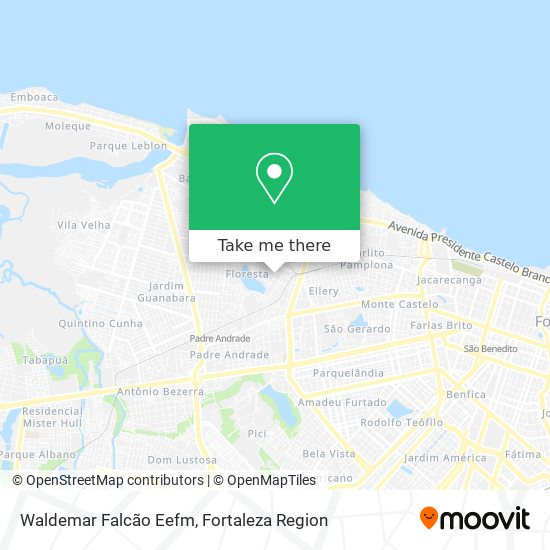 Waldemar Falcão Eefm map