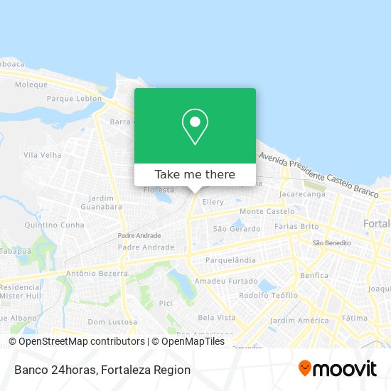 Banco 24horas map