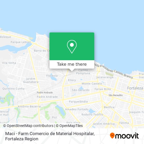 Maci - Farm Comercio de Material Hospitalar map