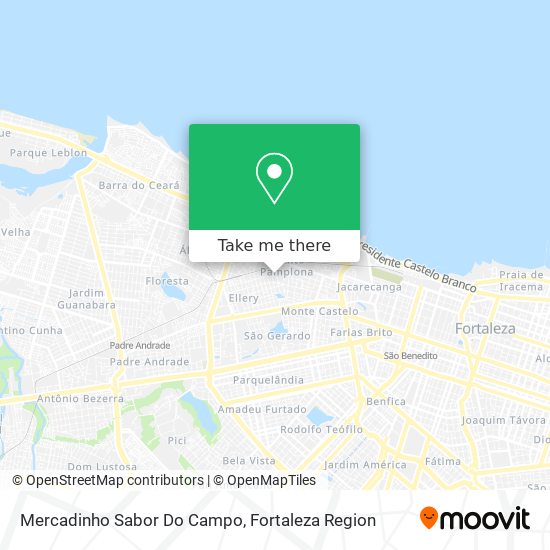 Mapa Mercadinho Sabor Do Campo