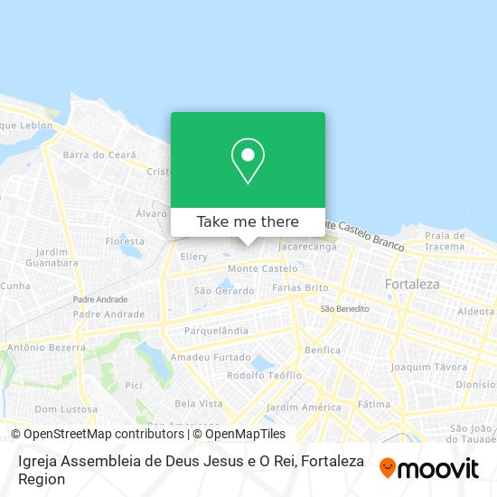 Igreja Assembleia de Deus Jesus e O Rei map