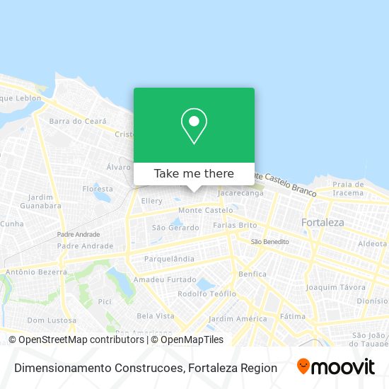 Dimensionamento Construcoes map
