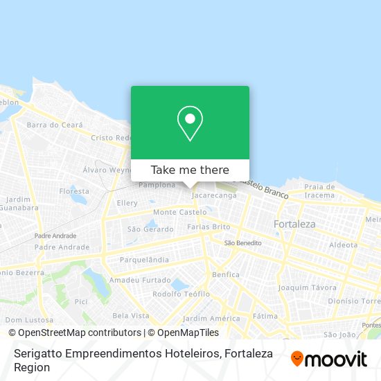 Serigatto Empreendimentos Hoteleiros map