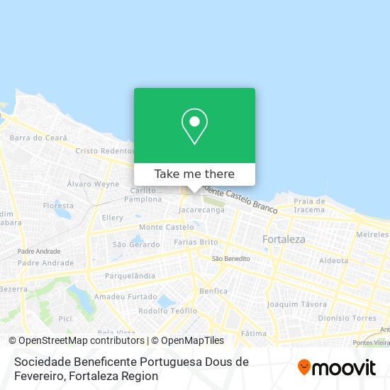Sociedade Beneficente Portuguesa Dous de Fevereiro map