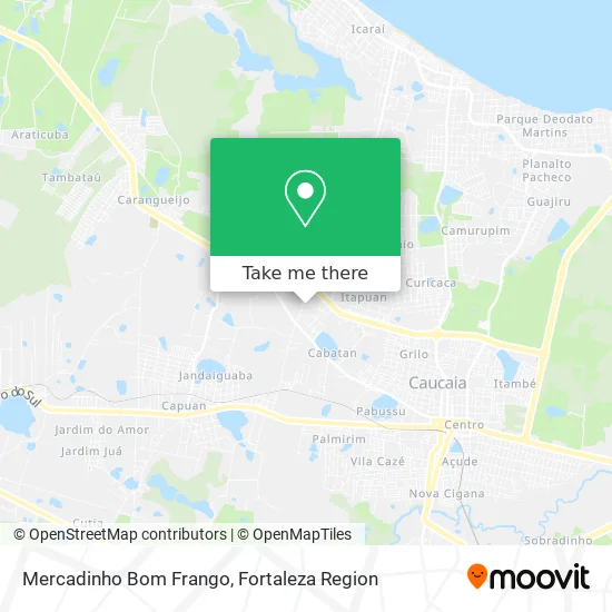 Mercadinho Bom Frango map