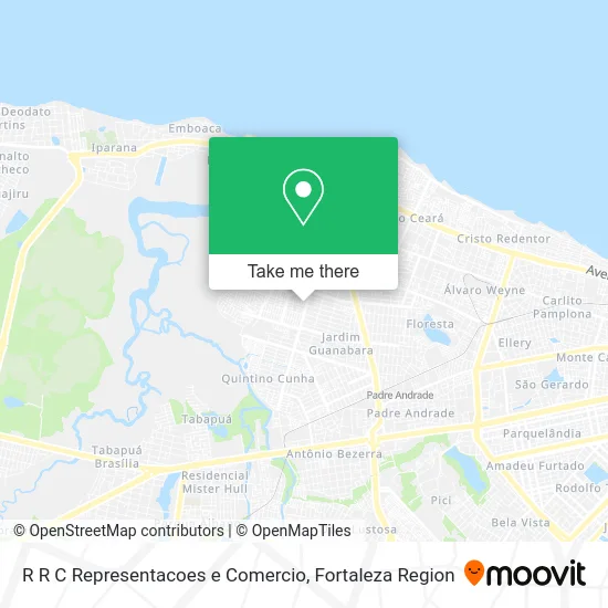 R R C Representacoes e Comercio map