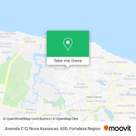 Avenida C Cj Nova Assuncao, 600 map