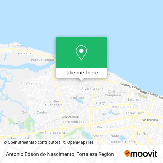 Antonio Edson do Nascimento map